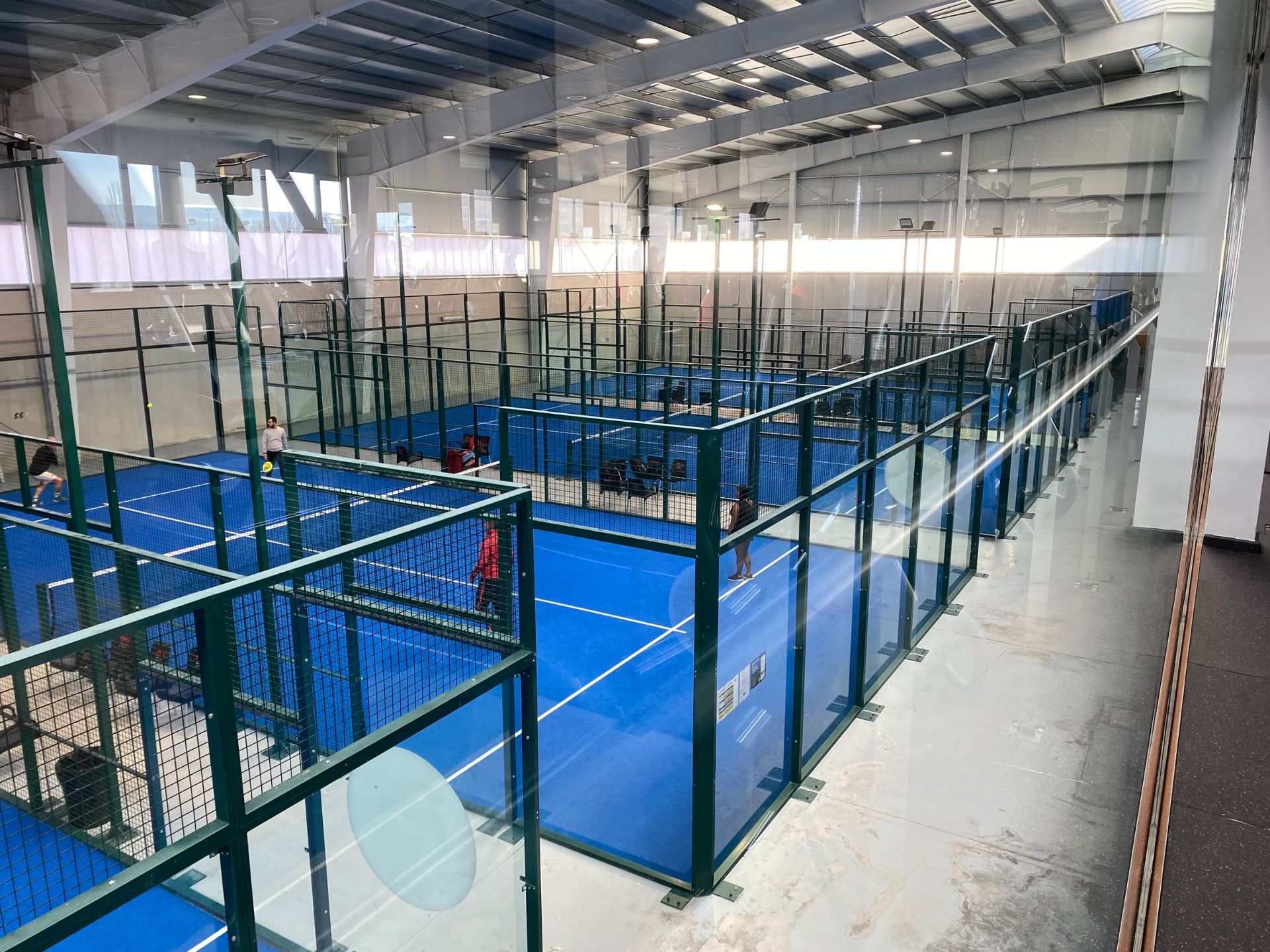 Pistas de pádel cubiertas de El 88 en Ávila
